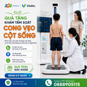 QUÀ TẶNG - KHÁM TẦM SOÁT CONG VẸO CỘT SỐNG
