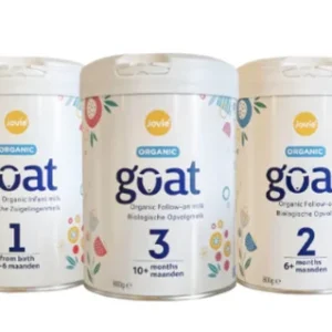 Sữa Dê Giúp Tiêu Hóa, Tăng Đề Kháng Đủ Số Cho Trẻ Từ 12 Tháng Tuổi Trở Lên Jovie Organic Goat 800G