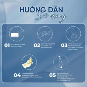 Alternative view of Bao Cao Su Siêu Mỏng, Kéo Dài Thời Gian, Nhiều Gel Hương Vani Feelex Performance 10 Chiếc