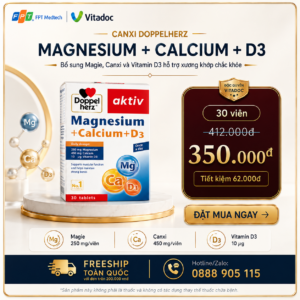 Voucher ưu đãi CANXI MAGIE D3 DOPPELHERZ