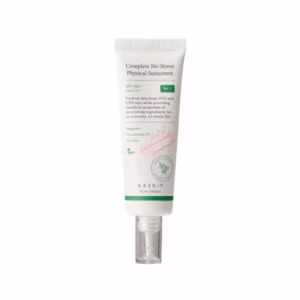 Kem Chống Nắng Vật Lý Dịu Nhẹ Axis-Y Complete No-Stress Physical Sunscreen SPF 50+ Pa++++ Ver3 50ML