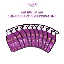 Combo 10 Gói Dung Dịch Vệ Sinh Pigina Lacto Intimate Wash 5ML