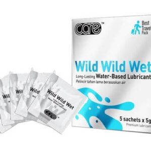 Gel Bôi Trơn Dạng Gói Gốc Nước, Không Mùi Care Wild Wild Wet 5 Gói