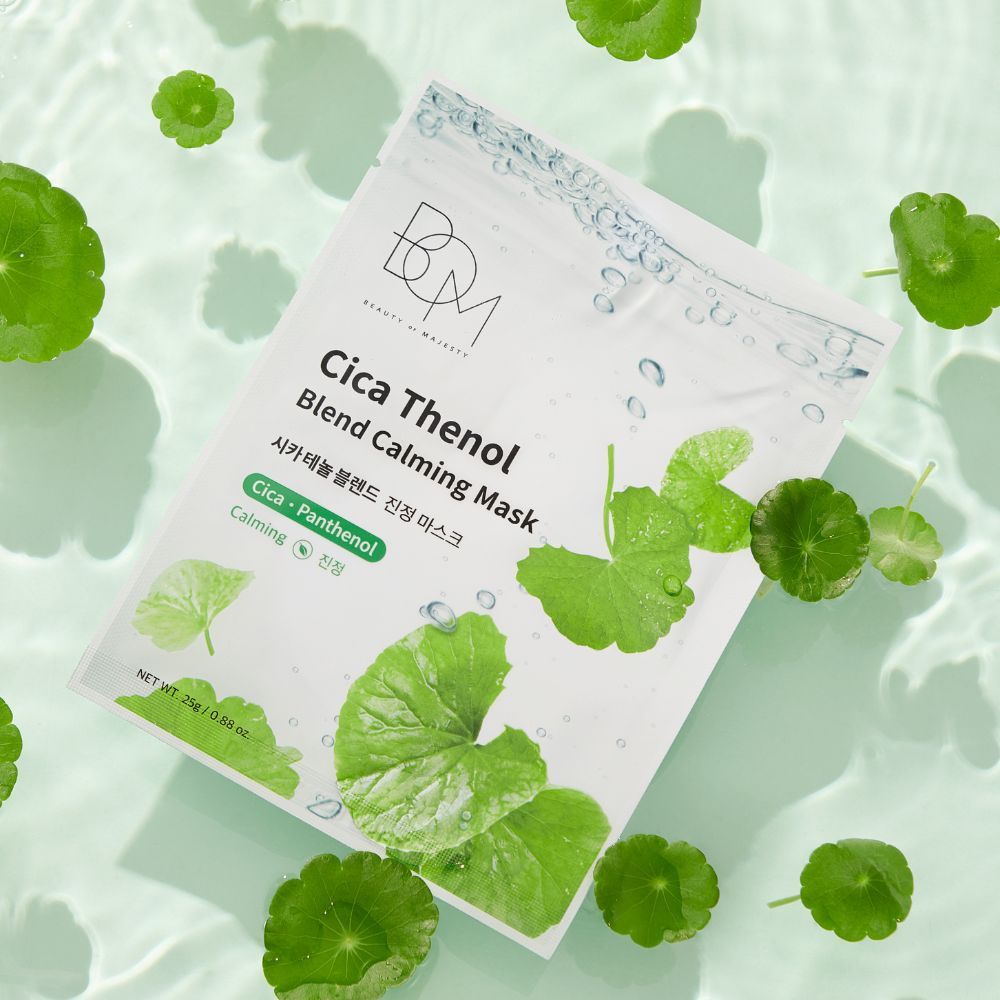 Mặt Nạ Dưỡng Ẩm & Dịu Da Bom Cica Thenol Blend Calming Mask 25G - Ảnh 4