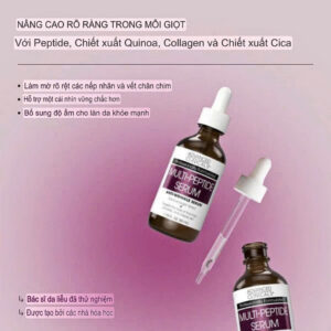Alternative view of Serum Peptide Làm Mờ Nếp Nhăn, Giúp Da Đàn Hồi Và Săn Chắc Advanced Clinicals Multi-Peptide Serum 52ML
