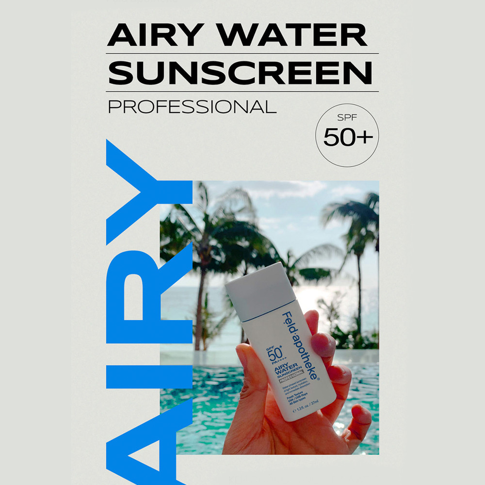 Kem Chống Nắng Cho Da Nhạy Cảm, Da Mụn Feld Apotheke Airy Water Professional 37ML - Ảnh 3
