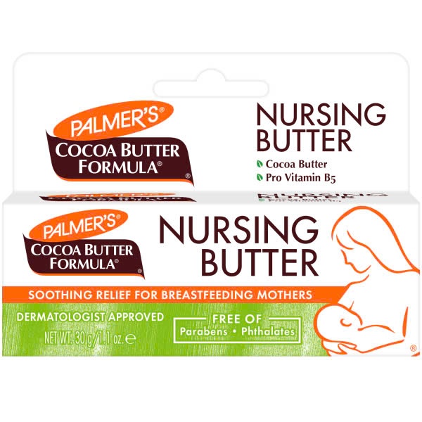 Kem Ngăn Ngừa Nứt Nẻ Và Giảm Đau Đầu Ti Khi Cho Con Bú Palmer’s Cocoa Butter Formula Nursing Butter 30G - Ảnh 2