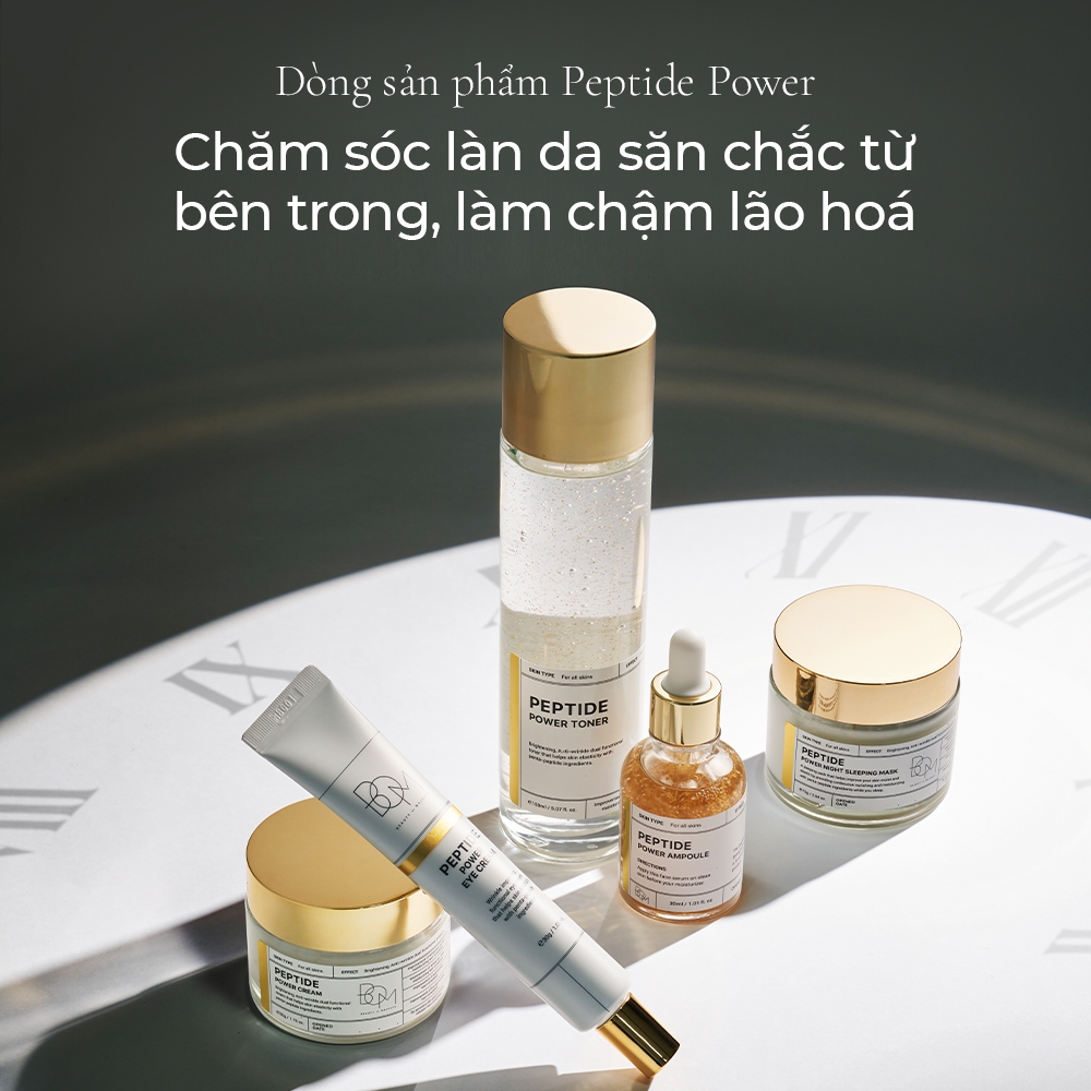 Kem Dưỡng Ẩm Làm Sáng, Làm Mờ Nếp Nhăn Bom Peptide Power Cream 50G - Ảnh 6