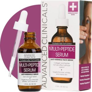 Serum Peptide Làm Mờ Nếp Nhăn, Giúp Da Đàn Hồi Và Săn Chắc Advanced Clinicals Multi-Peptide Serum 52ML