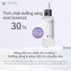 Alternative view of Tinh Chất Dưỡng Sáng, Đều Màu Shimbi Method Derma Serum Niacinamide 30% 30ML