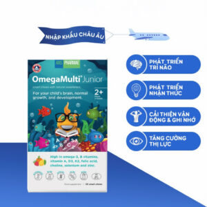 Alternative view of Viên Nhai Bổ Sung DHA Cho Bé OmegaMulti Junior 30 Viên