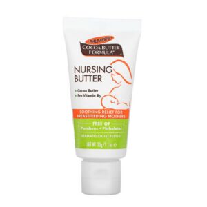 Kem Ngăn Ngừa Nứt Nẻ Và Giảm Đau Đầu Ti Khi Cho Con Bú Palmer’s Cocoa Butter Formula Nursing Butter 30G
