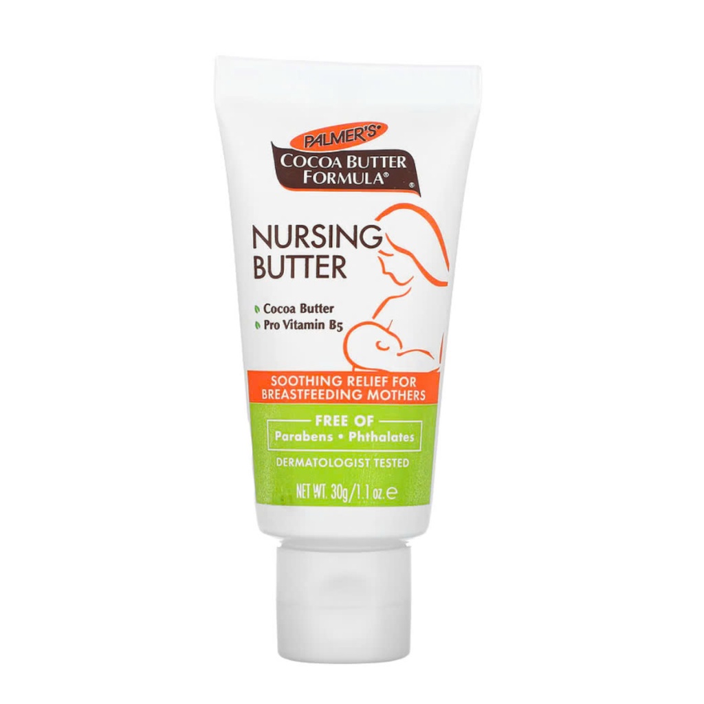 Kem Ngăn Ngừa Nứt Nẻ Và Giảm Đau Đầu Ti Khi Cho Con Bú Palmer’s Cocoa Butter Formula Nursing Butter 30G