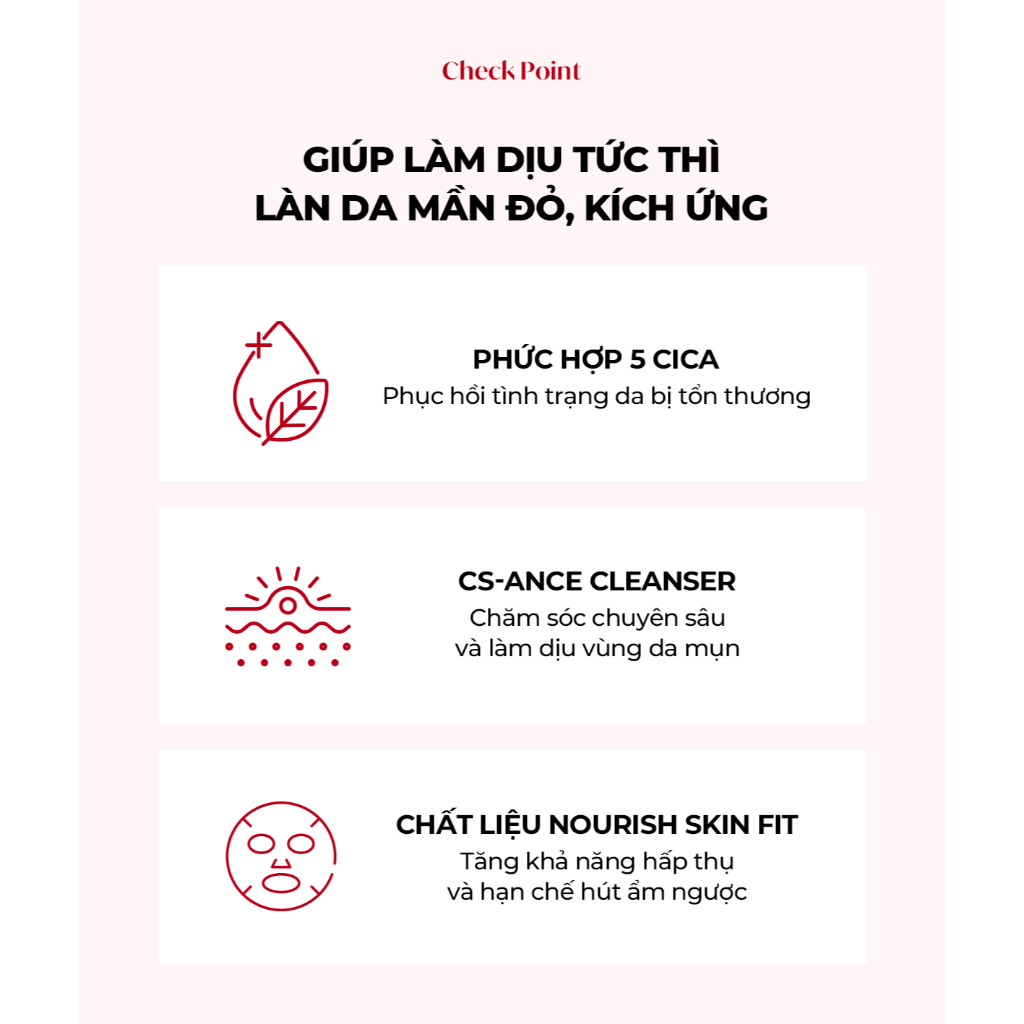 Hộp 10 Mặt Nạ Derladie Hỗ Trợ Phục Hồi Làm Dịu Da Mụn Laboratorie Vital AC Blemish Solution 30ML - Ảnh 3
