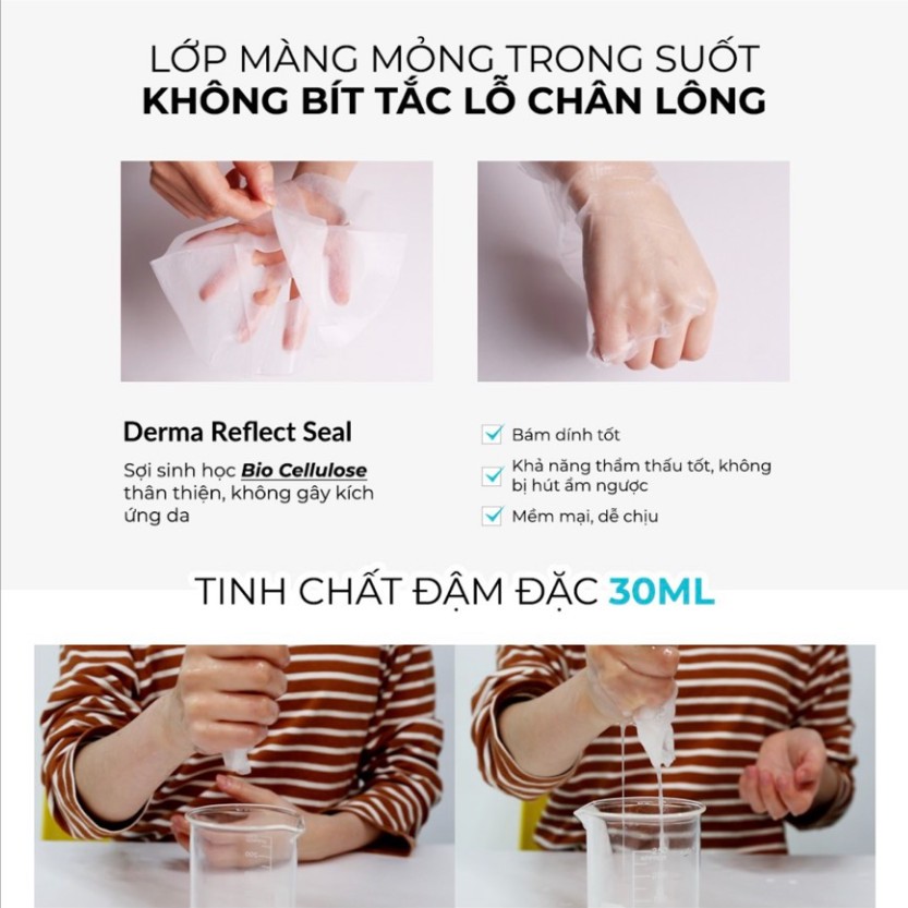 Hộp 10 Mặt Nạ Phục Hồi Da Xâm Lấn, Cấp Ẩm Sâu Dr Wonjin Instant Repair Cica Sensitive Solution 30ML - Ảnh 4