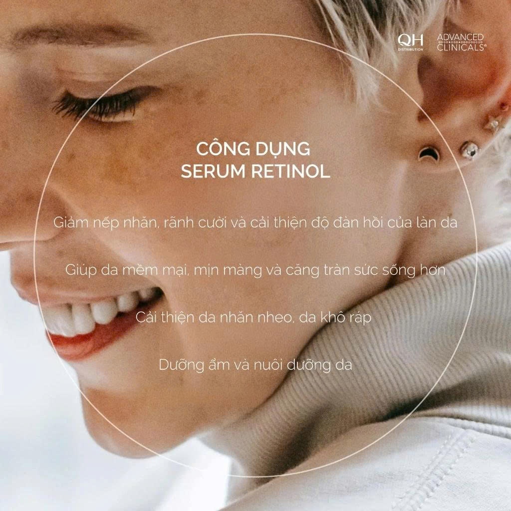 Serum Retinol Hỗ Trợ Chống Lão Hóa, Mờ Nếp Nhăn Cho Da Nhạy Cảm Advanced Clinicals Anti-Wrinkle 52ML - Ảnh 3