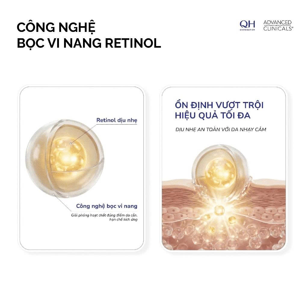 Serum Retinol Hỗ Trợ Chống Lão Hóa, Mờ Nếp Nhăn Cho Da Nhạy Cảm Advanced Clinicals Anti-Wrinkle 52ML - Ảnh 4
