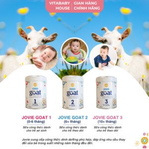 Alternative view of Sữa Dê Giúp Tiêu Hóa, Tăng Đề Kháng Đủ Số Cho Trẻ Từ 12 Tháng Tuổi Trở Lên Jovie Organic Goat 800G