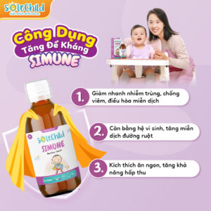 Alternative view of Tăng Đề Kháng Cho Bé SoleChild Simune 100ML