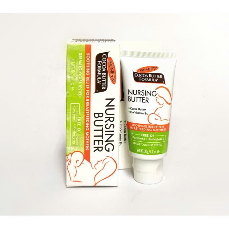 Kem Ngăn Ngừa Nứt Nẻ Và Giảm Đau Đầu Ti Khi Cho Con Bú Palmer’s Cocoa Butter Formula Nursing Butter 30G - Ảnh 5