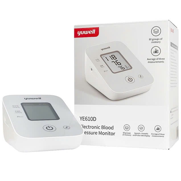 Máy Đo Huyết Áp Điện Tử Bắp Tay Yuwell YE610D - Ảnh 6