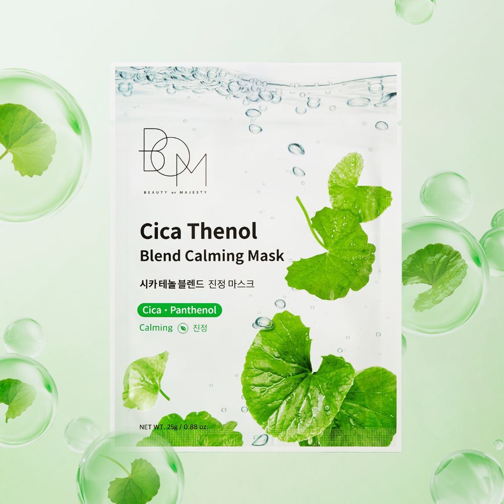 Mặt Nạ Dưỡng Ẩm & Dịu Da Bom Cica Thenol Blend Calming Mask 25G - Ảnh 2