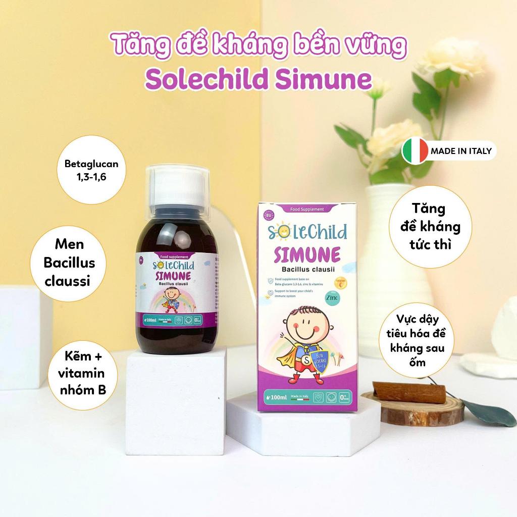 Tăng Đề Kháng Cho Bé SoleChild Simune 100ML - Ảnh 6