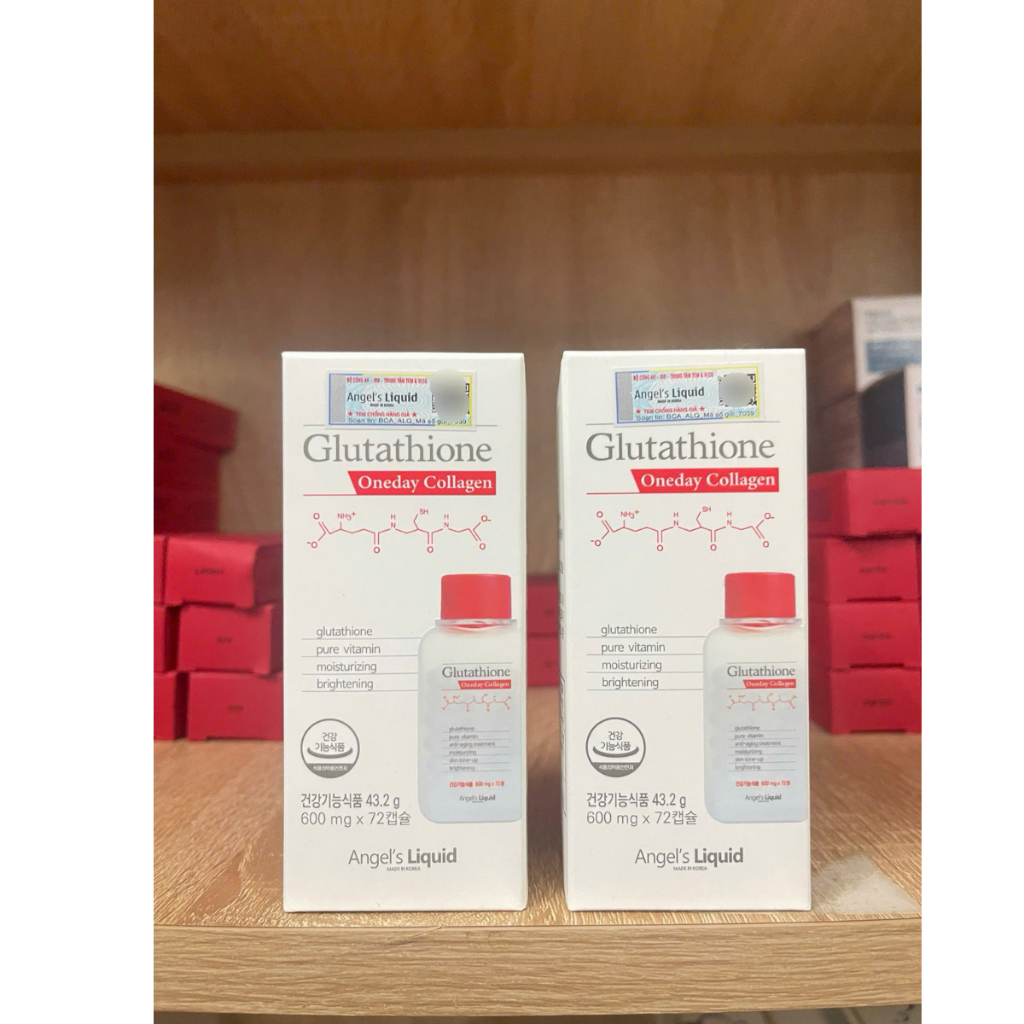 Viên Uống Trắng Da, Chống Lão Hóa Angel's Liquid Glutathione Ever Collagen 7day 72 Viên - Ảnh 3