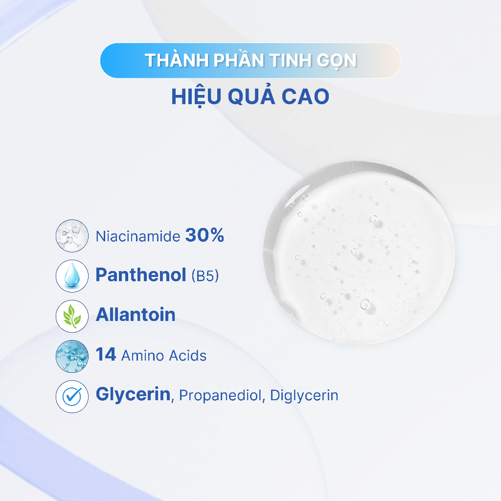 Tinh Chất Dưỡng Sáng, Đều Màu Shimbi Method Derma Serum Niacinamide 30% 30ML - Ảnh 8