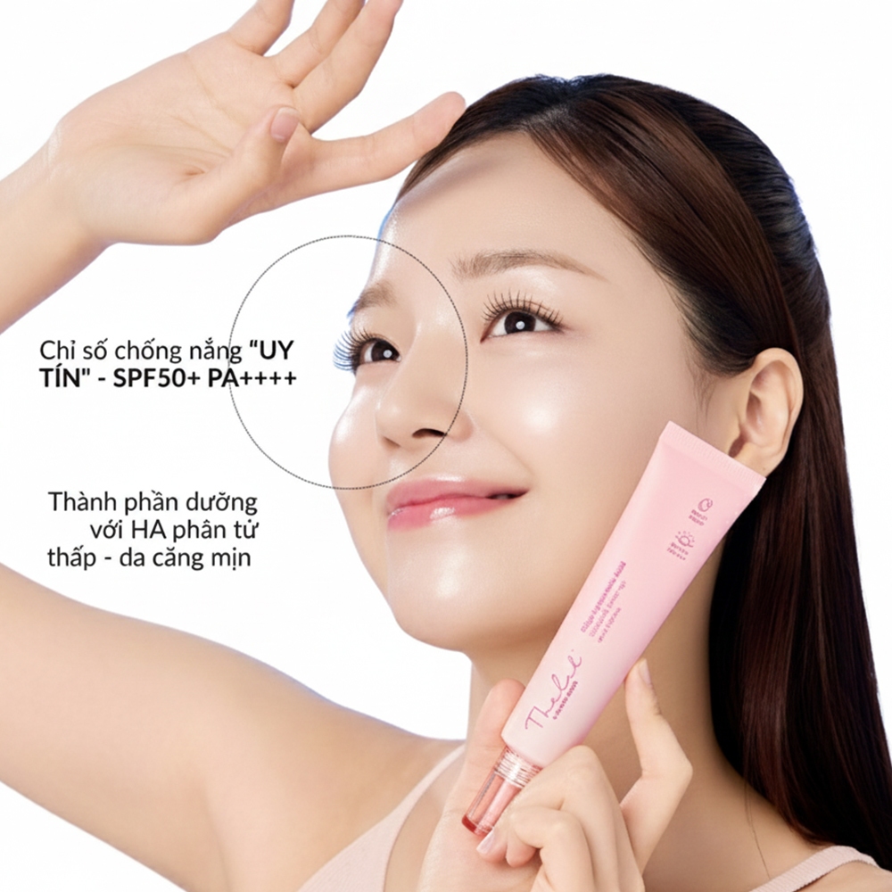 Kem Chống Nắng Nâng Tông The Lab By Blanc Doux Oligo Hyaluronic Acid Waterfull Tone-Up 40ML - Ảnh 4