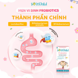 Alternative view of Men Vi Sinh 11 Chủng Cho Bé Solechild 10ML
