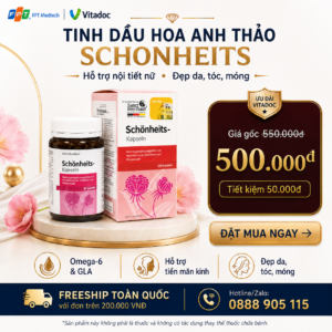 Voucher ưu đãi TINH DẦU HOA ANH THẢO SCHONHEITS